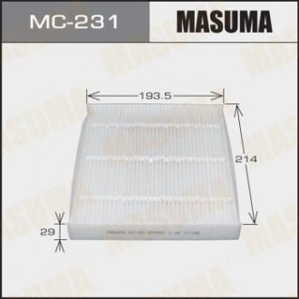 Фильтр салона MASUMA MC231 (фото 1)