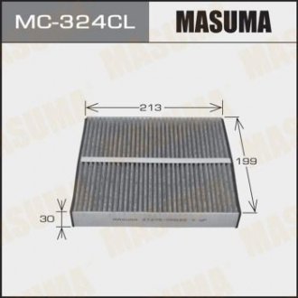 Фильтр салона AC-201 угольный MASUMA MC324CL (фото 1)