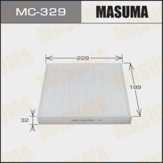Фильтр салона AC-206E MASUMA MC329 (фото 1)