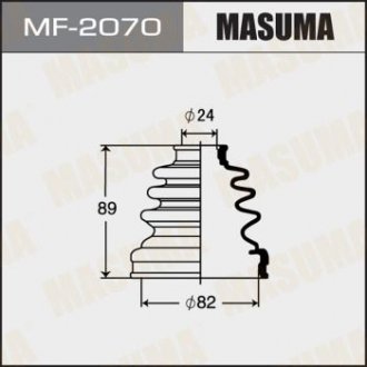 Пильовик ШРУСу зовнішнього Mazda 6 (-03)/ Toyota RAV 4 (-00) MASUMA MF2070