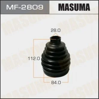 Пильовик ШРУСа зовнішній (пластик) + спецхомут Mitsubishi ASX (10-), Lancer (10-15), Outlander (09-) MASUMA MF2809