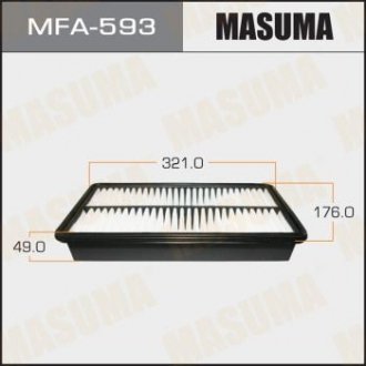 Фільтр повітряний MASUMA MFA593 (фото 1)