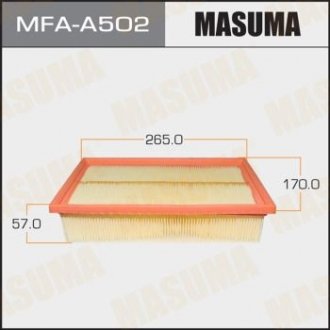 Фильтр воздушный FORD/ FOCUS/ V1600 05-07 MASUMA MFAA502