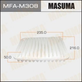 Фільтр повітряний MASUMA MFAM308 (фото 1)