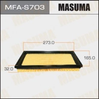 Фильтр воздушный SUZUKI/ SX4/ YA11SYC11S 06- MASUMA MFAS703