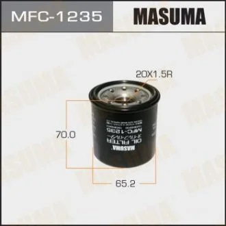 Фільтр оливний Nissan Juke (10-), Murano (04-14), Pathfinder (14-), Qashqai (06-), X-Trail (01-) MASUMA MFC1235