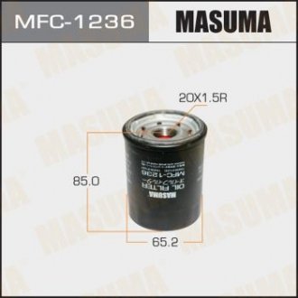 Фільтр оливний Nissan Pathfinder (05-14), Patrol (05-) MASUMA MFC1236