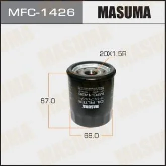 Фільтр оливний Mitsubishi ASX (10-), Colt (02-12), Grandis (03-10), Lancer (00-07), Outlander (05-) MASUMA MFC1426