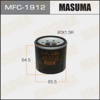Фільтр оливний Mazda CX-30 (19), CX-5 (11), CX-9 (17-), 3, 6 (12-)/ Subaru Forester (01-), Impreza (03-), Outback (03-) MASUMA MFC1912