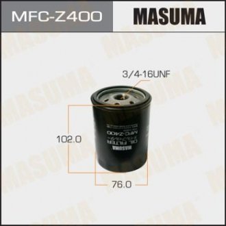 Фільтр оливний Mazda CX-9 (08-10) MASUMA MFCZ400 (фото 1)