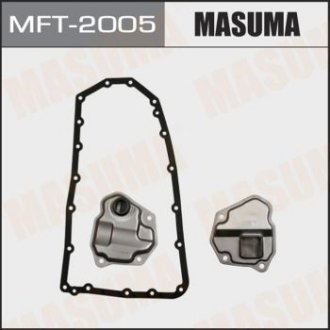 Фильтр АКПП (+прокладка поддона) Mitsubishi ASX (12-15), Lancer (07-15), Outlander (05-)/ Nissan Qashqai (06-15), X-Trail (08-14) MASUMA MFT2005 (фото 1)