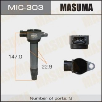 Катушка зажигания MASUMA MIC303 (фото 1)