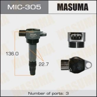 Катушка зажигания MASUMA MIC305 (фото 1)