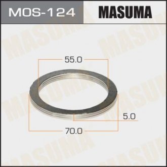 Кольцо глушителя графитовое MASUMA MOS124 (фото 1)