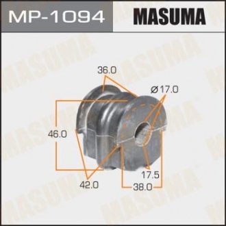 Втулка стабилизатора заднего Nissan Teana (08-13) (Кратно 2 шт) MASUMA MP1094 (фото 1)