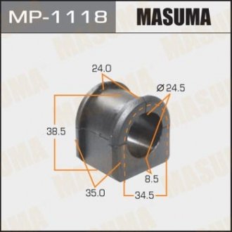 Втулка стабілізатора заднього Mazda 3 (06-13) (Кратно 2 шт) MASUMA MP1118 (фото 1)