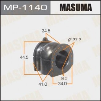 Втулка стабилизатора к-т2шт. MASUMA MP1140