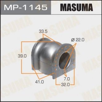 Втулка стабілізатора переднього Honda City (06-08), Jazz (04-08) (Кратно 2 шт) MASUMA MP1145 (фото 1)