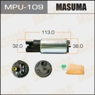 Бензонасос електричний (+сітка)) Honda/ Mitsubishi/ Subaru/ Toyota MASUMA MPU109