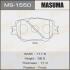 Колодки тормозные передн AN-636K, NP1021, P83054 MASUMA MS1550 (фото 1)