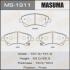 Колодка гальмівна передня Toyota Auris (06-15), Avensis (08-), Corolla (06-10) MASUMA MS1911 (фото 1)