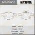 Колодка гальмівна задня Ford Focus (04-)/ Mazda 3 (03-), 5 (05-15) MASUMA MS5903 (фото 1)