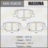 Колодка гальмівна задня Mazda 6 (12-16)/ Mitsubishi ASX (12-14), Outlander (12-) MASUMA MS5905 (фото 1)