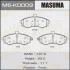 Колодки тормозные передн AN-8070WK, NP6013, P30020 (MSK0009) MASUMA