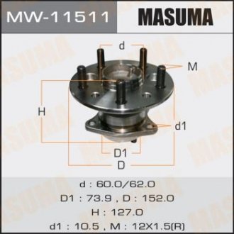 Маточина колеса MASUMA MW11511 (фото 1)