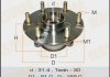 Ступица колеса передн MITSUBISHI PAJERO / V87W, V97W (MW31004) MASUMA