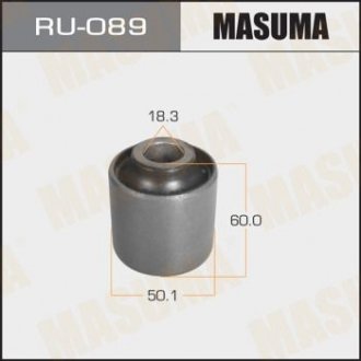 Сайлентблок заднього поздовжнього важеля Toyota Land Cruiser (-07) MASUMA RU089 (фото 1)