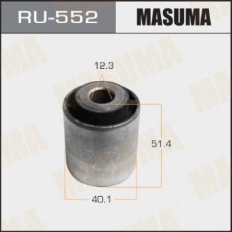 Сайлентблок заднего поперечного рычага наружный Mazda 6 (07-12) MASUMA RU552 (фото 1)