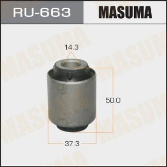 Сайлентблок заднього поперечного важеля Nissan Qashqai (06-), X-Trail (07-) MASUMA RU663 (фото 1)