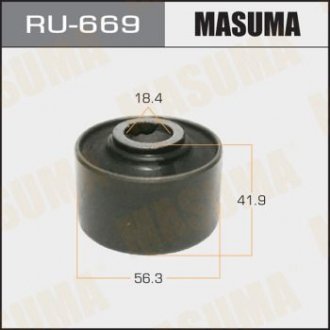 Сайлентблок MURANO/ Z51 задний MASUMA RU669