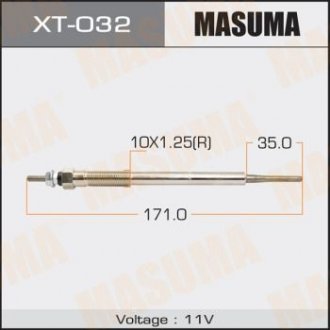 Свічка накалу MASUMA XT032