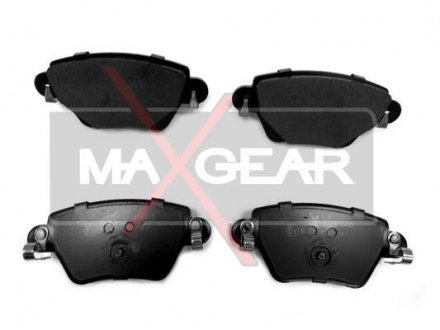 Комплект тормозных колодок, дисковый тормоз MAXGEAR 190495