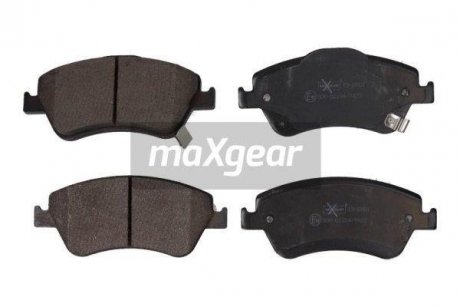 Комплект тормозных колодок, дисковый тормоз MAXGEAR 190901