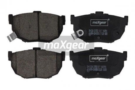 Комплект тормозных колодок, дисковый тормоз MAXGEAR 191134