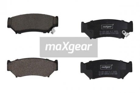 Комплект тормозных колодок, дисковый тормоз MAXGEAR 191376