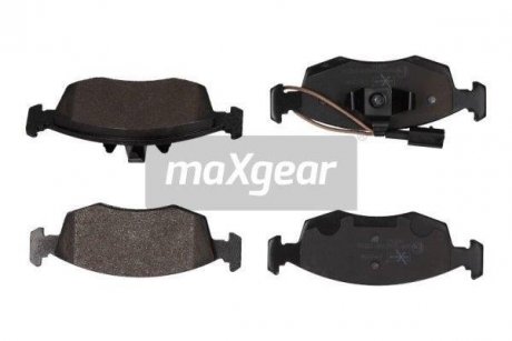 Комплект тормозных колодок MAXGEAR 192108