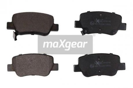 Колодки гальмівні TOYOTA T. AVENSIS 09- MAXGEAR 192142