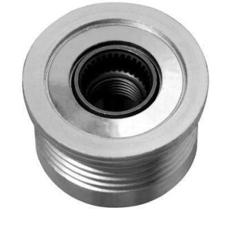 Шків генератора VOLVO S40 I, V40, MITSUBISHI CARISMA, SPACE STAR, NISSAN INTERSTAR, PRIMASTAR, OPEL MOVANO A, VIVARO A, RENAULT LAGUNA I, LAGUNA II, MASTER II, TRAFIC II 1.9D 09.99- MEAT&DORIA 45052