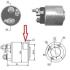 Соленоїд стартера DACIA DUSTER, LOGAN, LOGAN EXPRESS, LOGAN MCV, SANDERO, NISSAN KUBISTAR, RENAULT GRAND SCENIC II, KANGOO BE BOP, KANGOO EXPRESS, KANGOO II, LAGUNA II 1.4-1.6LPG 06.03- MEAT&DORIA 46086 (фото 1)