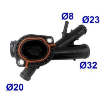 Фланец системы охлаждения VW Caddy/Golf/Passat 05- MEAT&DORIA 93164 (фото 1)