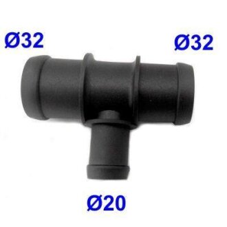 Фланець охолоджуючої рідини (кількість виходів: 3) AUDI A1, A3, A4 B8, A5, A6 C6, A6 C7, A7, A8 D4, Q3, Q5, TT, SEAT ALHAMBRA, ALTEA, EXEO, IBIZA IV, LEON, SKODA FABIA II 1.4-4.2 03.99-10.18 MEAT&DORIA 93512 (фото 1)