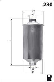 Фильтр топлива MECAFILTER ELE6030