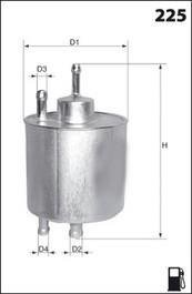 Топливный фильтр MECAFILTER ELE6093