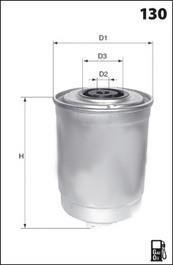 Топливный фильтр MECAFILTER ELG5243 (фото 1)