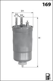 Автозапчасть MECAFILTER ELG5409