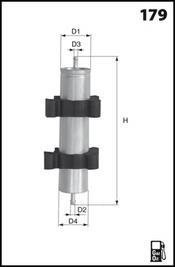 Автозапчасть MECAFILTER ELG5422